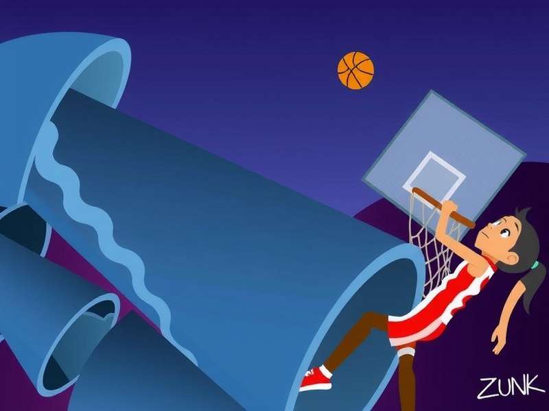 Dunk Domination Localization